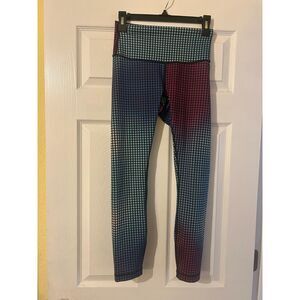 Lululemon High Times Pant Full-On Luon Cosmic Dot White Multi Size 6